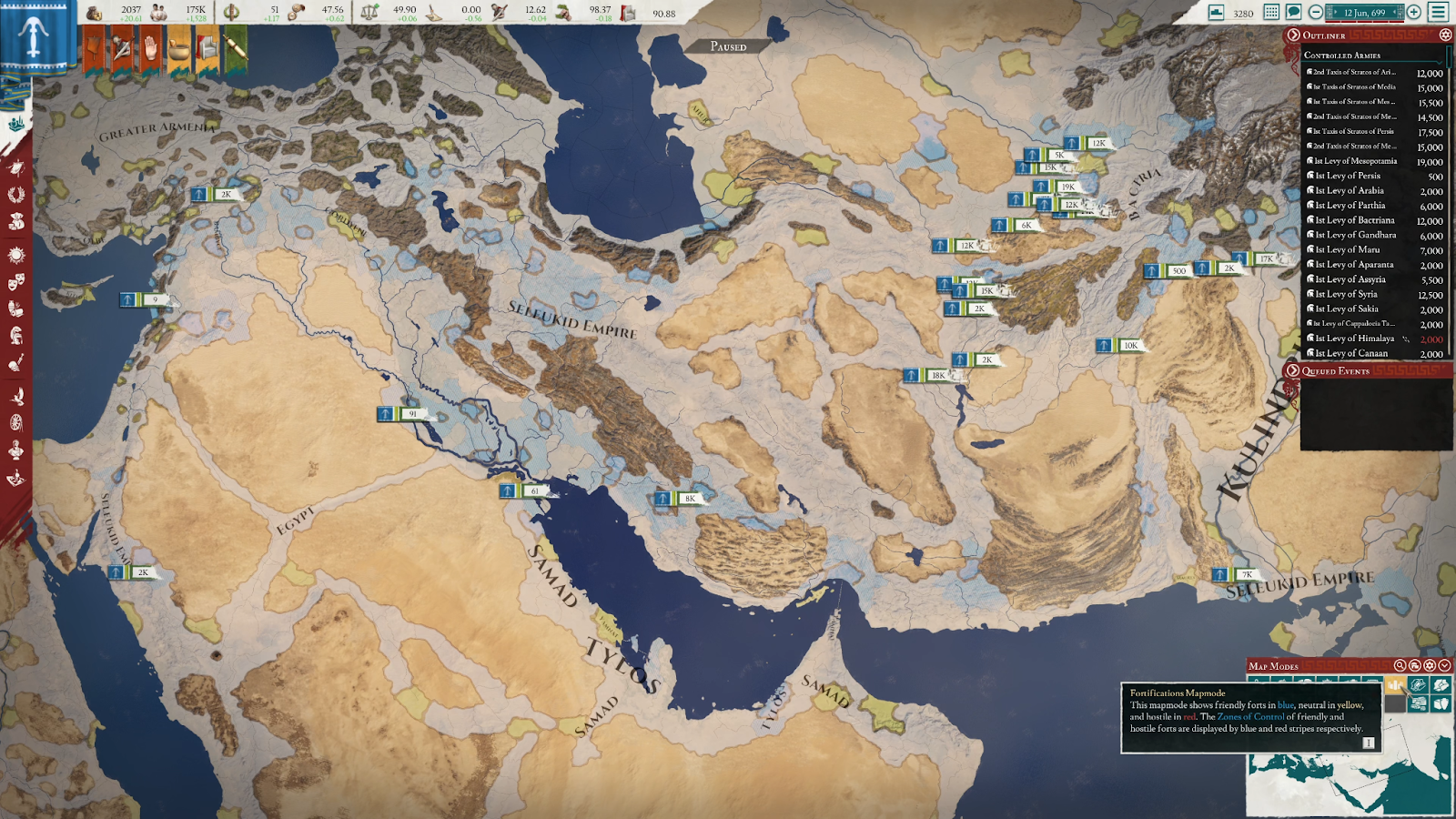 Border province fort priorities