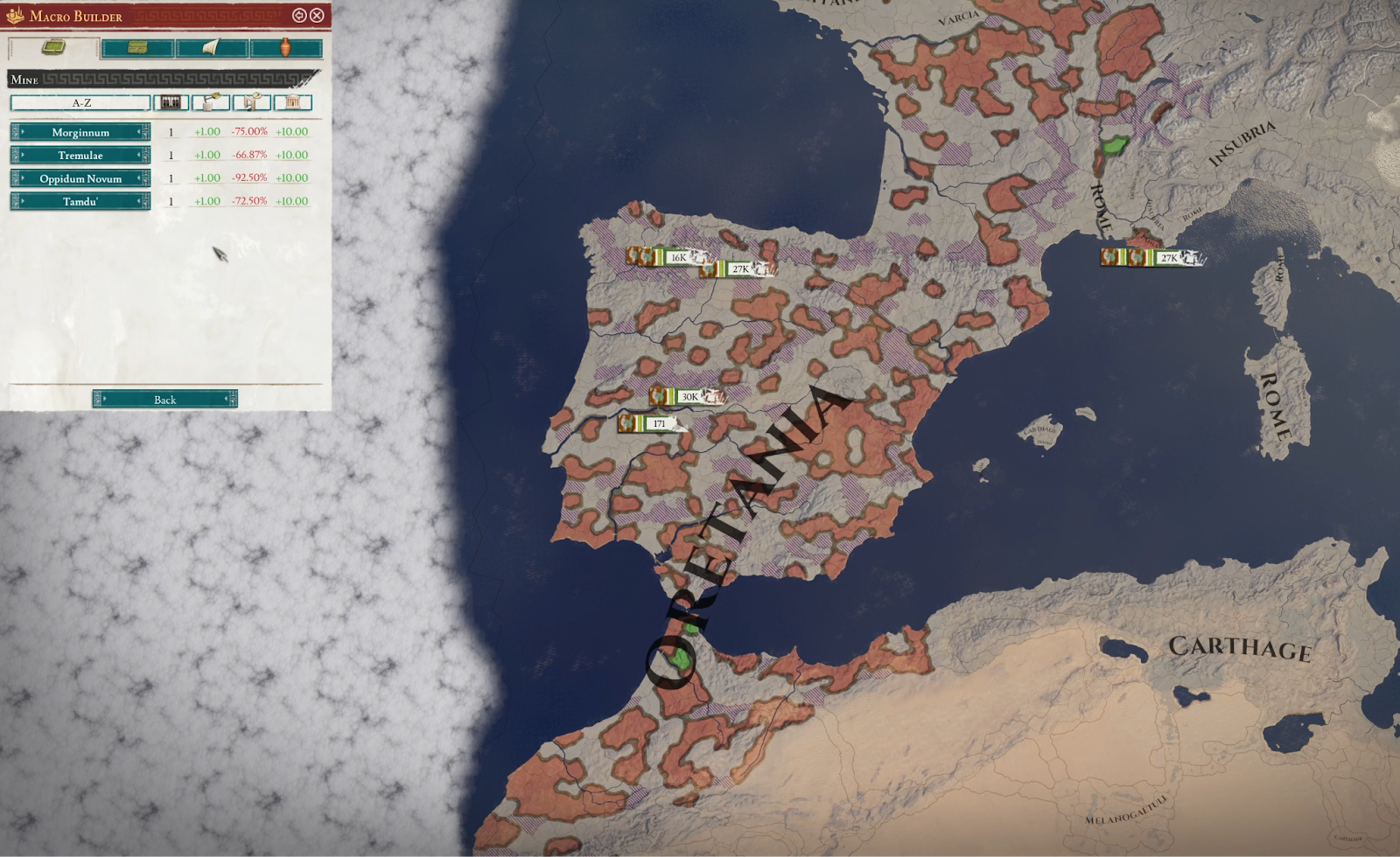 Reworked building priorities