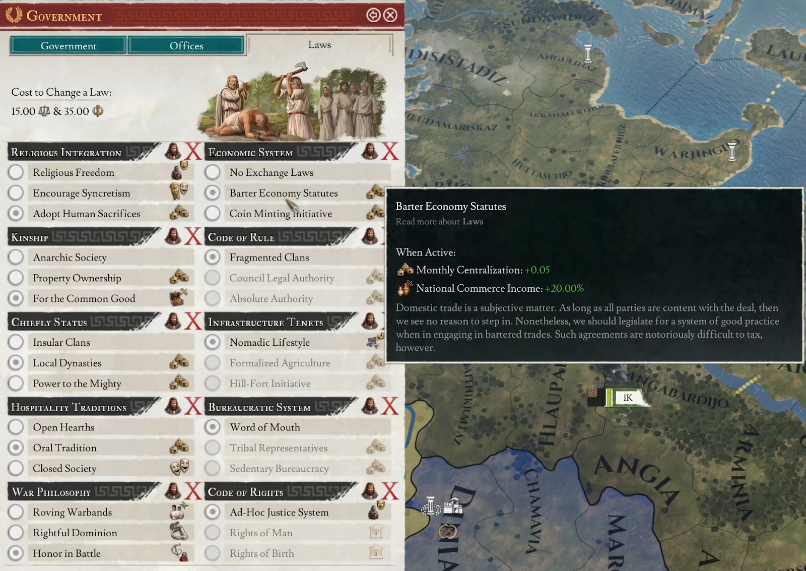AI law changing system
