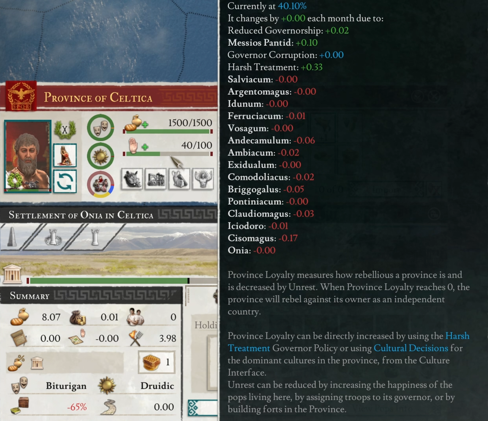 Governor policy AI rework