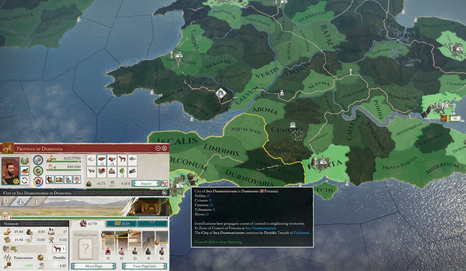 Advanced AI internal development and province investments