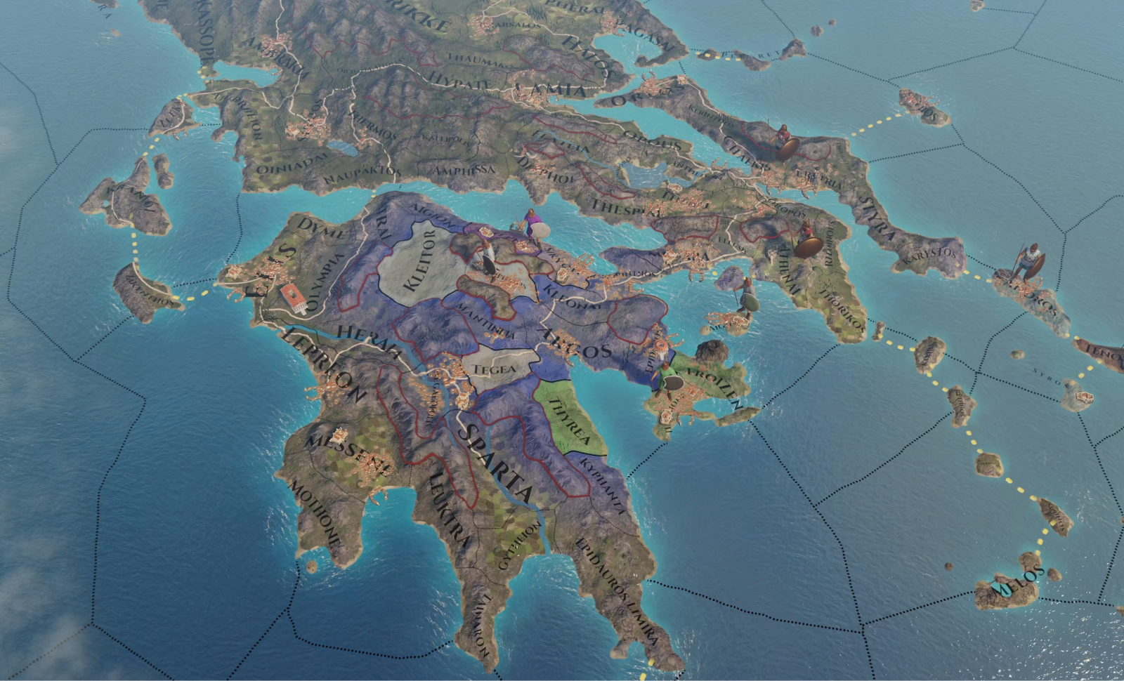 AI countries with no road networks
