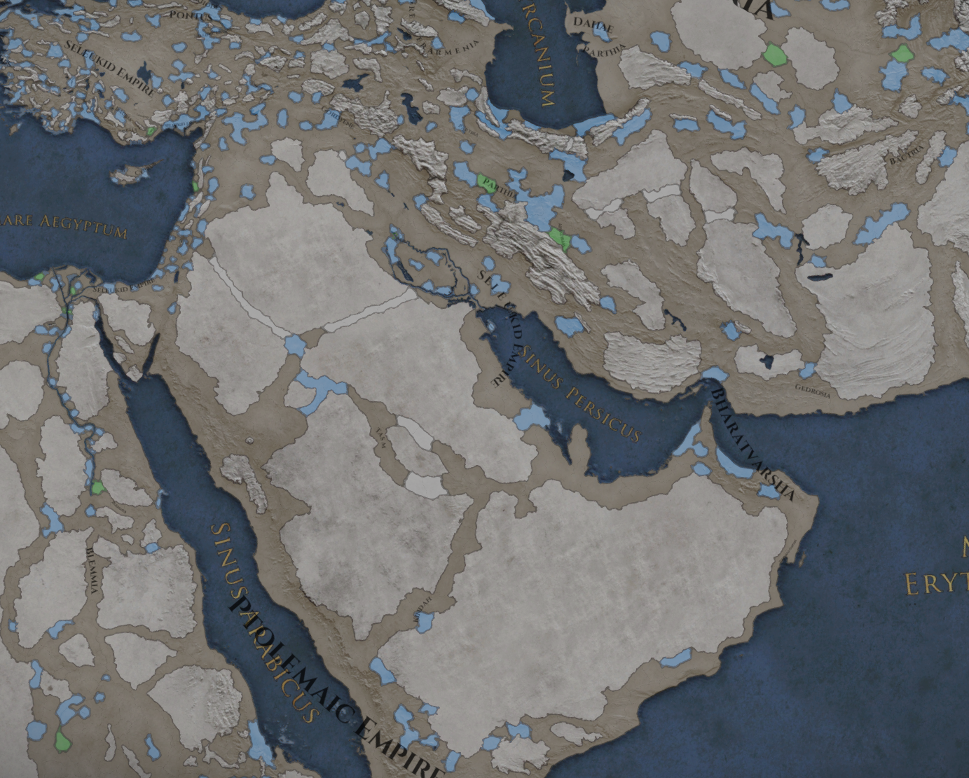 Farming Settlements and Aqueduct improvements